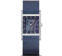 Bering 10426-397-S Classico 26mm 5ATM Quarzo Unisex Blu Argento Cinturino a m...