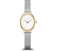Bering 11020-010 Orologio da polso Classico 20mm 3ATM Quarzo Unisex Bianco Oro