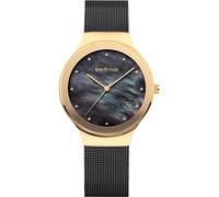 Bering 12934-132 Classico Orologio Donna 34mm Quarzo Unisex Nero Oro 3 ATM
