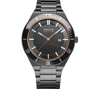 Bering 14443-779 Orologio Solare 43mm 10ATM Quarzo Unisex Grigio Cinturino a ...