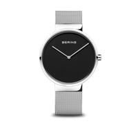 BERING Orologio Analogico al Quarzo Unisex Adulti con Cinturino in Acciaio Inossidabile 14539-002