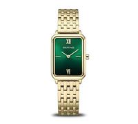 BERING 17423-738 Classic - Orologio da donna in acciaio inox, oro e verde
