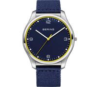 Bering 18342-507 Ocean Ultra Slim #tide 42mm 3ATM Quarzo Unisex Blu Argento