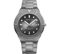 BERING 18940-777 Reloj de Cuarzo para Hombre con Caja de Acero Inoxidable de 43 mm con Acabado Gris, Esfera Gris, Brazalete y Detalles Inoxidable, Resistencia al Agua de 10 ATM, 13940-523