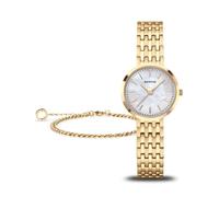 Bering 19126-734-GWP Classico 26mm 5ATM Quarzo Unisex Argento Oro Cinturino a...