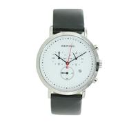 BERING, ,Accessories ,unisex ,Grigio ,ONE SIZE Orologio Unisex Analogico al Quarzo della Collezione Classica con Cinturino in Pelle di Vitello e Vetro Zaffiro 10540-404