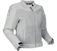 Bering Alias Mesh Giacca tessile moto da donna, grigio, taglia 44 per donne
