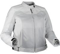 Bering Giacca moto tessile Alias Donna Taglia calibrata T5 Grigio chiaro