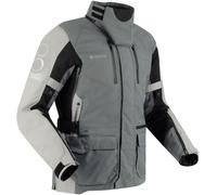 Bering Antartica GTX impermeabile Moto Tessile Giacca, nero-grigio, taglia L per maschi