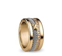 BERING Arctic Symphony Collection Memel - Anello da donna in acciaio inox, finitura lucida, color oro