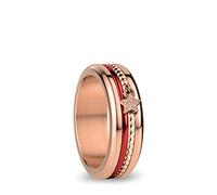 BERING, Set di Anelli Intercambiabili da Donna, in Oro Rosa e Rosso con L'Esclusivo Sistema Twist & Change, Murray