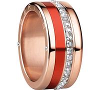 BERING, Set di Anelli Intercambiabili da Donna, in Oro Rosa e Rosso con L'Esclusivo Sistema Twist & Change, Nile
