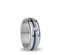BERING Anello Donna Misura 8 Argento Lucido, Seine