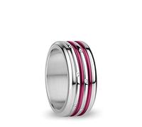 BERING Arctic Symphony Collection Yukon 9 - Anello da donna in acciaio inox, finitura lucida, color argento