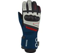 BERING BERING - Guanti Austral Gore-Tex Blue / Grigio / Rosso T9