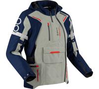 BERING BERING - Giacca Austral Gore-Tex Blue / Grigio / Rosso XXL