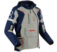 BERING BERING - Giacca Austral Gore-Tex Blue / Grigio / Rosso L
