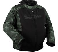 BERING BERING - Giacca Davis King Size Nero / Camo XL