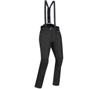 Bering Siberia, pantaloni tessili impermeabili da donna T6 male Nero