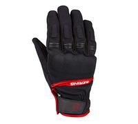 BERING Borneo Guanti Moto Nero Rosso Taglia 11 (XL)
