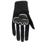 Bering Breeze Mesh Guanti da moto, nero-bianco, taglia XL per maschi