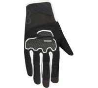 Bering Breeze Mesh Guanti da moto da donna, nero-bianco, taglia XL per donne