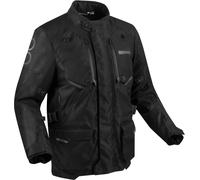 Bering Calgary impermeabile Moto Tessile Giacca, nero, Taglia L