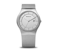 BERING Classic Collection Orologio da polso analogico al quarzo, con cinturino in acciaio inox e vetro zaffiro