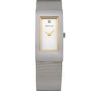BERING Classic Collection Orologio da polso da donna analogico al quarzo, con cinturino in acciaio inox e vetro zaffiro