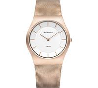 BERING Collezione Quartz Classic Orologio Analogico da Polso Donna, con Bracciale in Acciaio Inossidabile e Vetro Zaffiro