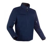 Bering Cruiser, giacca tessile impermeabile M male Blu Scuro