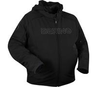 Bering Davis King-Size, giacca tessile impermeabile Taglia calibrata 4XL male Nero