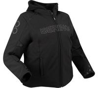 Bering Davis Queen-Size, giacca tessile impermeabile donna Taglia calibrata T2 male Nero
