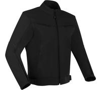 Bering Derby Giacca di pelle da moto, nero, Taglia M