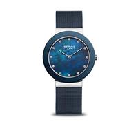 Bering Orologio da donna 11435-387 Ceramica 34 mm Quarzo 5 ATM Vetro zaffiro Cinturino in acciaio