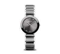 BERING Donna Analogico Quarzo Ceramic Orologio con Cinturino in Acciaio inossidabile/Ceramica Cinturino e Vetro zaffiro