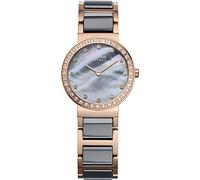 BERING Donna Analogico Quarzo Ceramic Orologio con Cinturino in Acciaio inossidabile/Ceramica Cinturino e Vetro zaffiro 10725-769