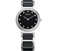 BERING Donna Analogico Quarzo Ceramic Orologio con Cinturino in Acciaio inossidabile/Ceramica Cinturino e Vetro zaffiro