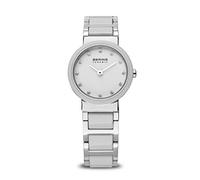 BERING Donna Analogico Quarzo Ceramic Orologio con Cinturino in Acciaio inossidabile/Ceramica Cinturino e Vetro zaffiro 10725-754