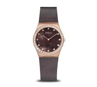 BERING Donna Analogico Quarzo Classic Orologio con Cinturino in Acciaio inossidabile Cinturino e Vetro zaffiro