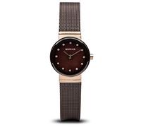 BERING Donna Analogico Quarzo Classic Orologio con Cinturino in Acciaio Inossidabile Cinturino e Vetro Zaffiro 10122-265