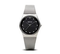 BERING Donna Analogico Quarzo Classic Orologio con Cinturino in Acciaio inossidabile Cinturino e Vetro zaffiro