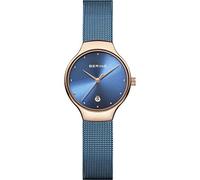 BERING Donna Analogico Quarzo Classic Orologio con Cinturino in Acciaio inossidabile Cinturino e Vetro zaffiro