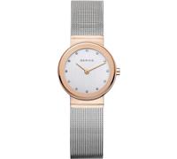 BERING Donna Analogico Quarzo Classic Orologio con Cinturino in Acciaio inossidabile Cinturino e Vetro zaffiro
