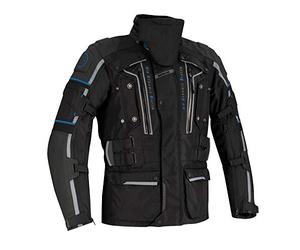 BERING Giacca da moto Santiago nero, blu, taglia 4XL