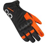 Bering Zephyr guanti da moto da donna impermeabili, nero-arancione, taglia 2XL per donne
