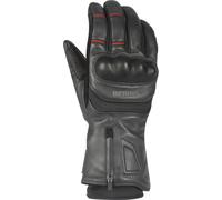 Bering Halifax impermeabile Guanti Moto Invernali, nero-rosso, taglia 2XL per maschi