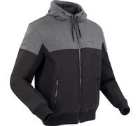 Bering Hoodiz Vented, giacca in tessuto XXL male Nero/Grigio Scuro