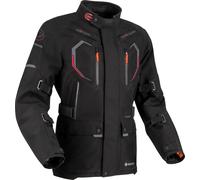 Bering Hurricane GTX, giacca tessile Gore-Tex L male Nero/Grigio