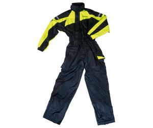 Bering Iwaki Neon Tuta antipioggia, nero-giallo, taglia M per maschi
